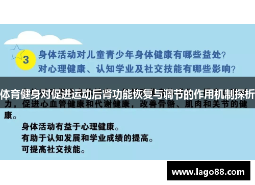体育健身对促进运动后肾功能恢复与调节的作用机制探析